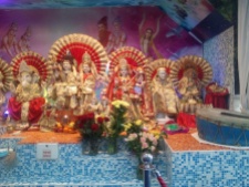 6. Hindu shrine for doing Puja